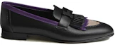 Order (W) HERMÈS Mocassin Royal ''Noir Violet'' H232136Z-02