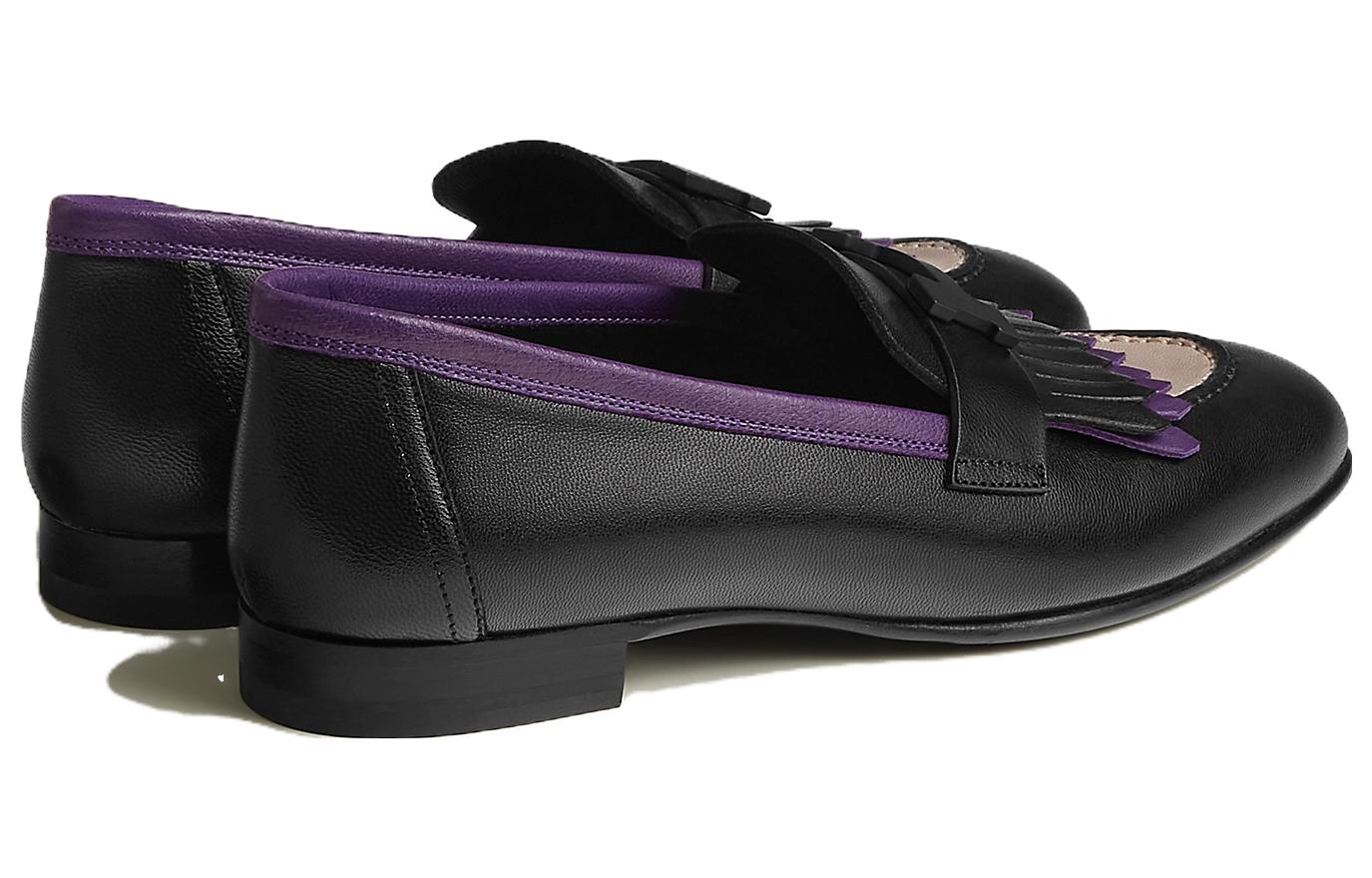 Shop (W) HERMÈS Mocassin Royal ''Noir Violet'' H232136Z-02