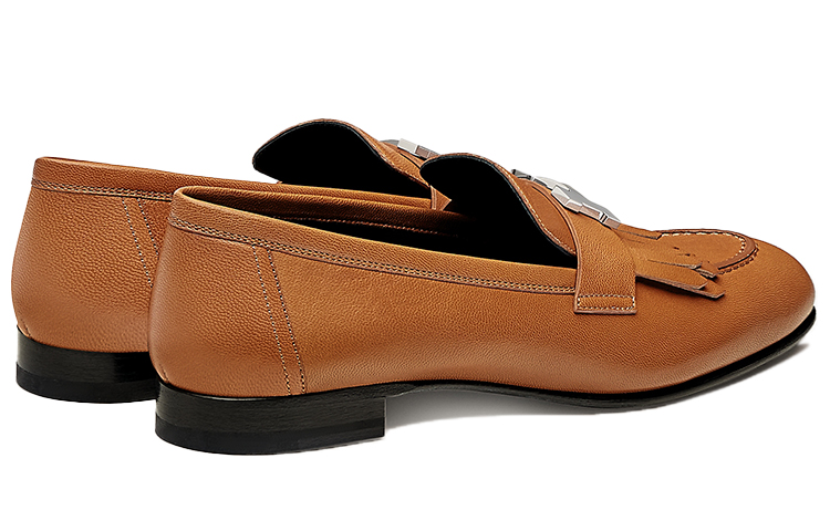 Shop (W) HERMES Königlicher Loafer ''Braun'' H181069Z-B8