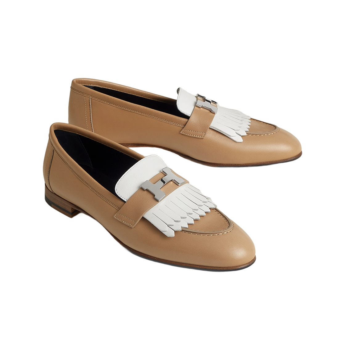 Order (W) HERMÈS Mocassin Royal ''Cuir Marron'' H241072Z-1J