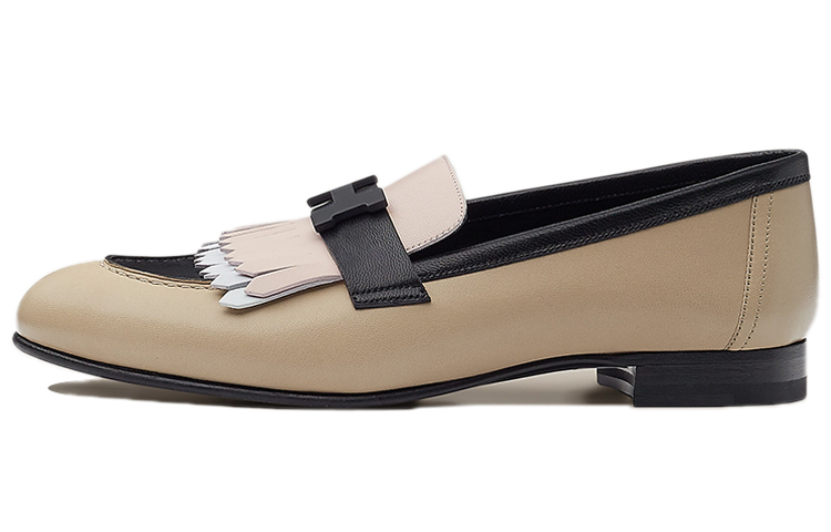 (Women) HERMES Royal Loafer 'Buckwheat Beige' H221073Z-2F