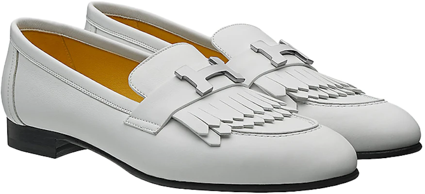 (W) Mocassin HERMÈS Royal ''Gris Blanc à Glands'' H181070Z-91 Lookbook (W) Mocassin HERMÈS Royal ''Gris Blanc à Glands'' H181070Z-91