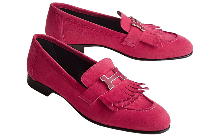 (W) HERMES Royal Loafer 'Pink Leather' 圖 3