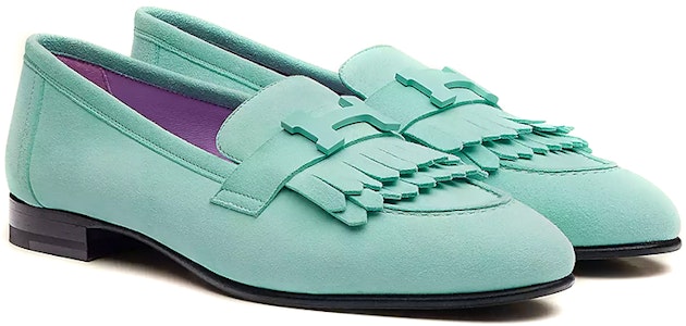 (W) エルメス ロイヤルローファー 'シーフォームグリーン' H221071Z-08 Lookbook (W) エルメス ロイヤルローファー 'シーフォームグリーン' H221071Z-08