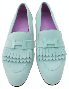 (W) エルメス ロイヤルローファー 'シーフォームグリーン' H221071Z-08 Shop (W) エルメス ロイヤルローファー 'シーフォームグリーン' H221071Z-08