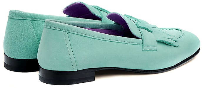 (W) エルメス ロイヤルローファー 'シーフォームグリーン' H221071Z-08 Purchase (W) エルメス ロイヤルローファー 'シーフォームグリーン' H221071Z-08