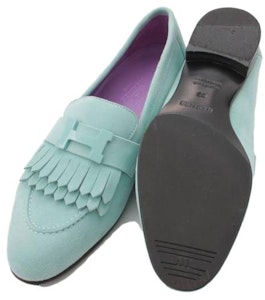 (W) エルメス ロイヤルローファー 'シーフォームグリーン' H221071Z-08 Details for (W) エルメス ロイヤルローファー 'シーフォームグリーン' H221071Z-08