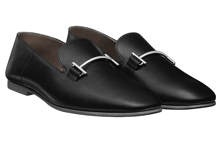 (W) HERMES Saga Loafer 'Black Palladium Detail' 圖 3