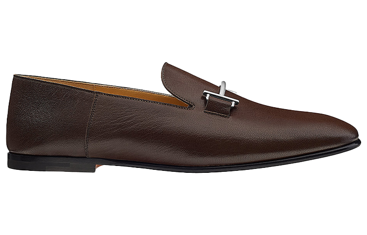 (W) HERMES Saga Loafer 'Chocolate' 圖 2