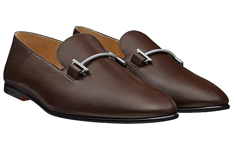 (W) HERMES Saga Loafer 'Chocolate' 圖 3