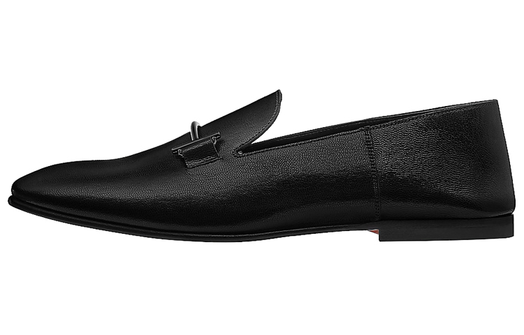 (Women) HERMES Saga Loafer 'Pure Black' H201423Z-A03