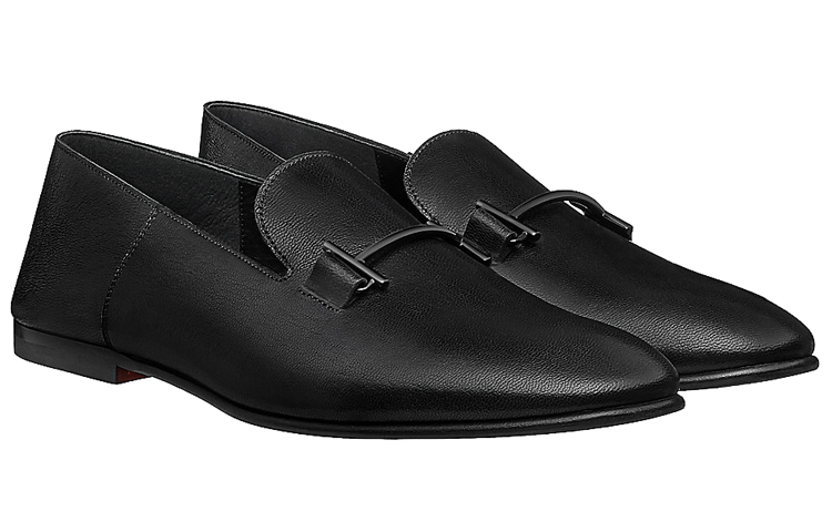 (W) HERMES Saga Loafer 'Pure Black' 圖 4