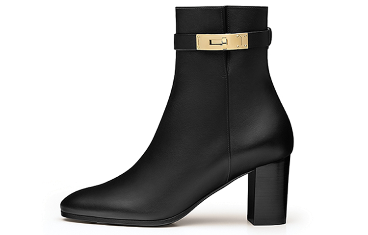 (Women) HERMES Saint Germain 'Black Fashion Ankle Boot' H212122Z-02