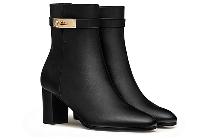 Lookbook (W) エルメス サンジェルマン ブラック アンクルブーツ H212122Z-02