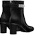 (W) HERMES Saint Germain But Buku Hitam 'Black Calfskin' H182102Z-02