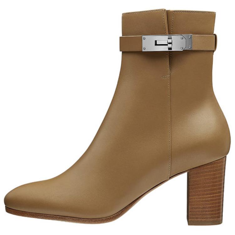 (Women) HERMES Saint Germain Ankle Boot 'Brown Calfskin' H192176Z-E5