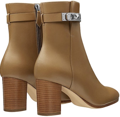 (W) HERMES Saint Germain Sepatu Boot Cokelat Kulit Anak Sapi H192176Z-E5 Lookbook (W) HERMES Saint Germain Sepatu Boot Cokelat Kulit Anak Sapi H192176Z-E5