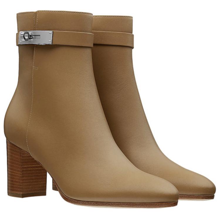 Lookbook (W) HERMES Bota Tobillera Saint Germain 'Piel de Ternero Marrón' H192176Z-E5