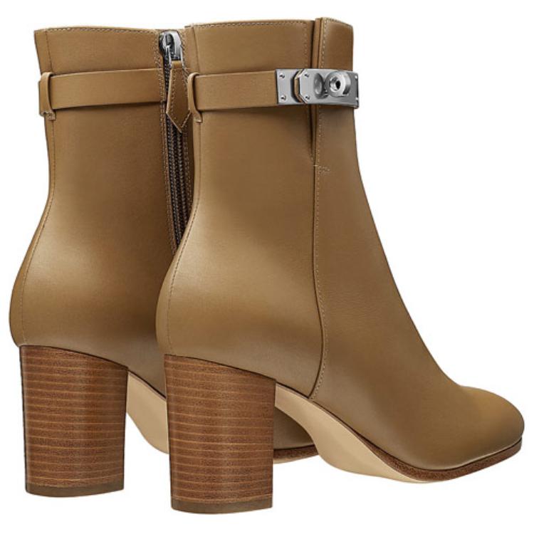 Shop (W) HERMES Bota Tobillera Saint Germain 'Piel de Ternero Marrón' H192176Z-E5