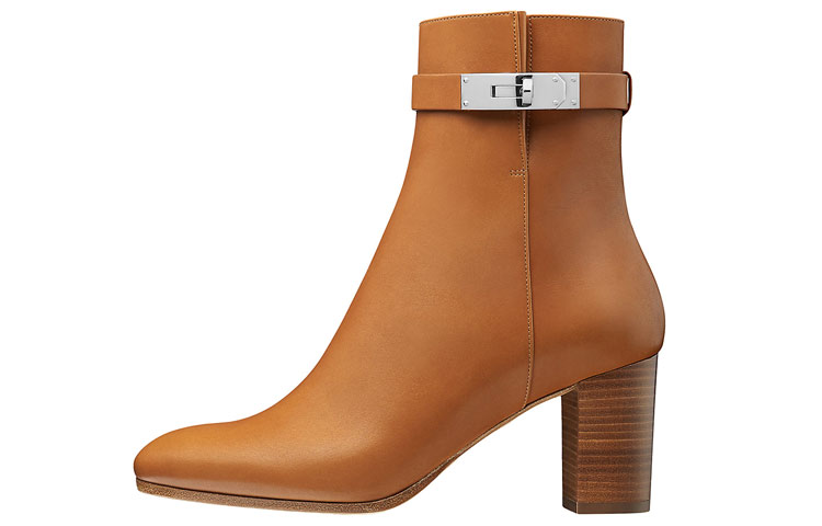 (Women) HERMES Saint Germain Ankle Boot 'Deep Brown' H202257Z-A3