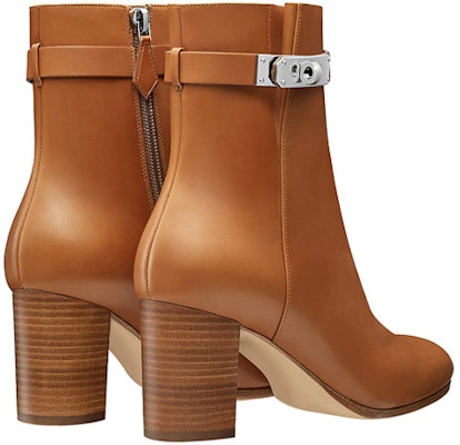 (W) HERMES Saint Germain Sepatu Bot Ankle 'Coklat Tua' H202257Z-A3 Lookbook (W) HERMES Saint Germain Sepatu Bot Ankle 'Coklat Tua' H202257Z-A3