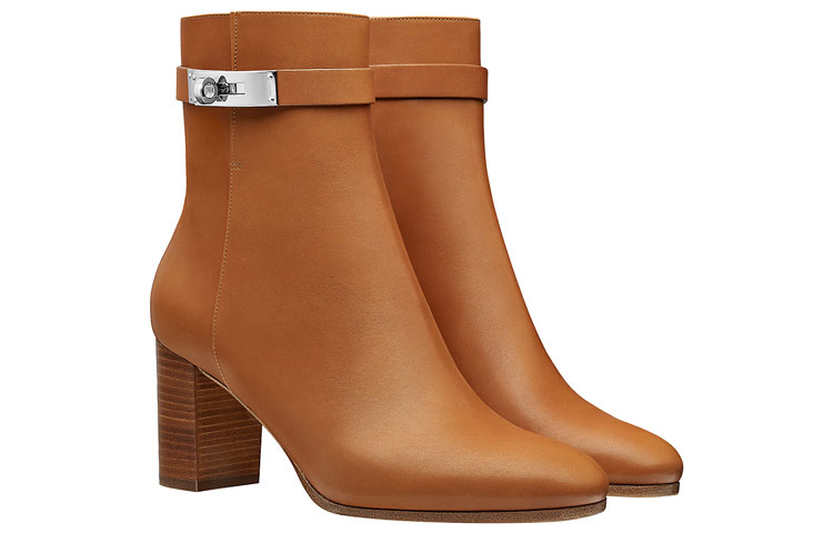Lookbook (Women) HERMES Saint Germain Ankle Boot 'Deep Brown' H202257Z-A3