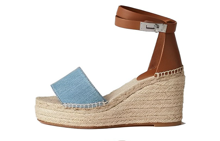 (W) HERMES Sandal 'Blue'