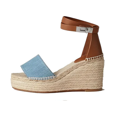 (W) HERMES Sandal 'Blue'
