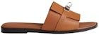 (W) Sandal HERMES 'Kulit Coklat' H231056Z-A3