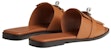 (W) Sandal HERMES 'Kulit Coklat' H231056Z-A3