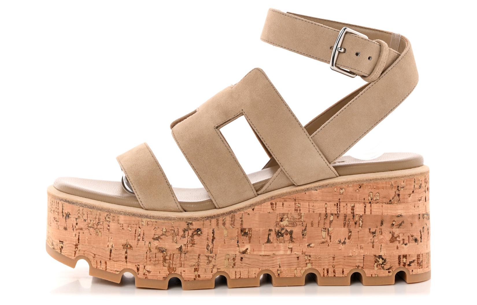 (W) HERMES Sandal 'Havane Beige'
