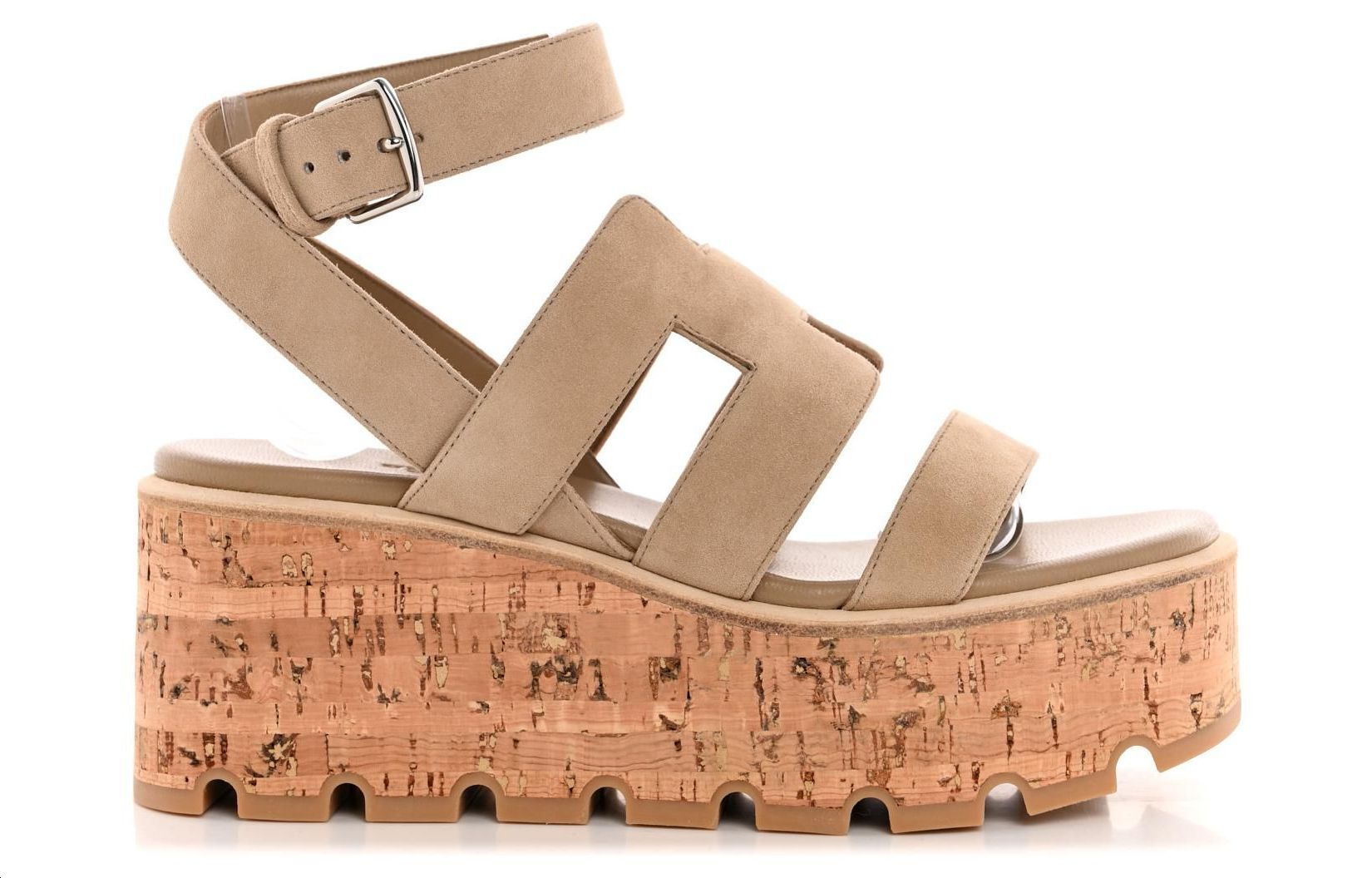 (W) HERMES Sandal 'Havane Beige' 圖 2