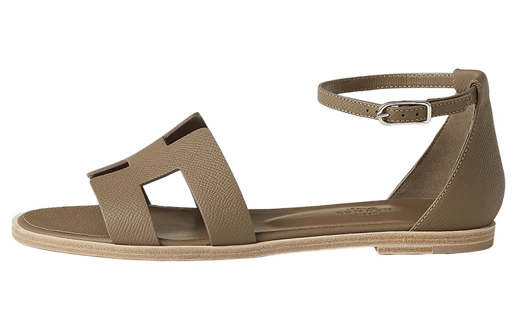 Buy (W) HERMES Santorini 'Hebilla Marrón Oscuro' H182138Z-X3