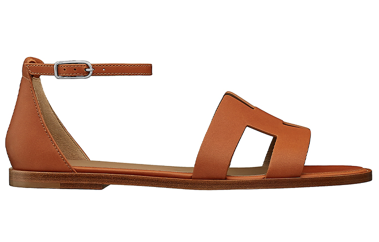 Order (W) Sandalia HERMÈS Santorini 'Marrón' H211178Z-A3