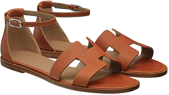 (W) Sandalia HERMÈS Santorini 'Marrón' H211178Z-A3 Lookbook (W) Sandalia HERMÈS Santorini 'Marrón' H211178Z-A3