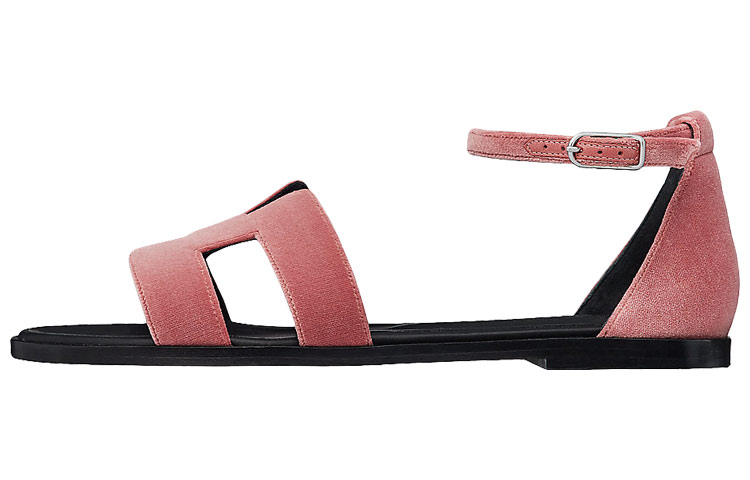 (W) HERMES Santorini Sandals 'Rosewood'