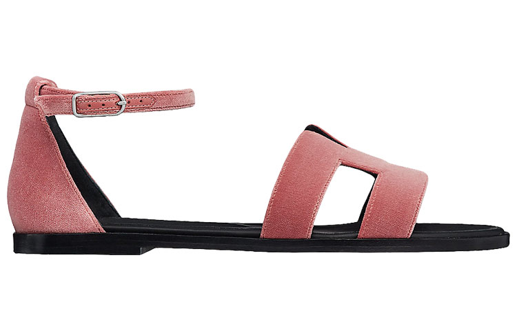 (W) HERMES Santorini Sandals 'Rosewood' 圖 2