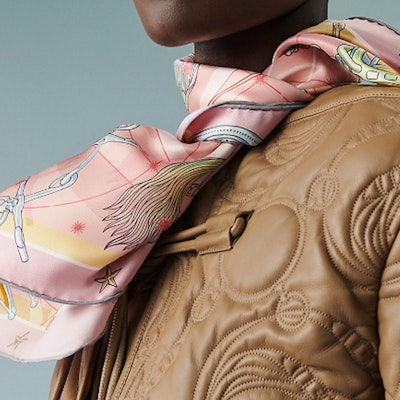 (Women) HERMES Scarf Fashion Trend Comfortable Silk Scarf H983912S15 Purchase (Women) HERMES Scarf Fashion Trend Comfortable Silk Scarf H983912S15