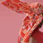 Lookbook (W) HERMES Scarf Merah Motif Alphabet Sutra. H003951S-03