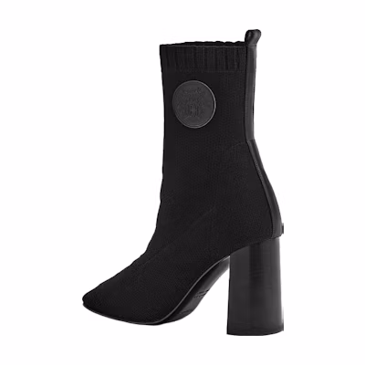(W) HERMES Short Boots 'Simple Elegance Black'