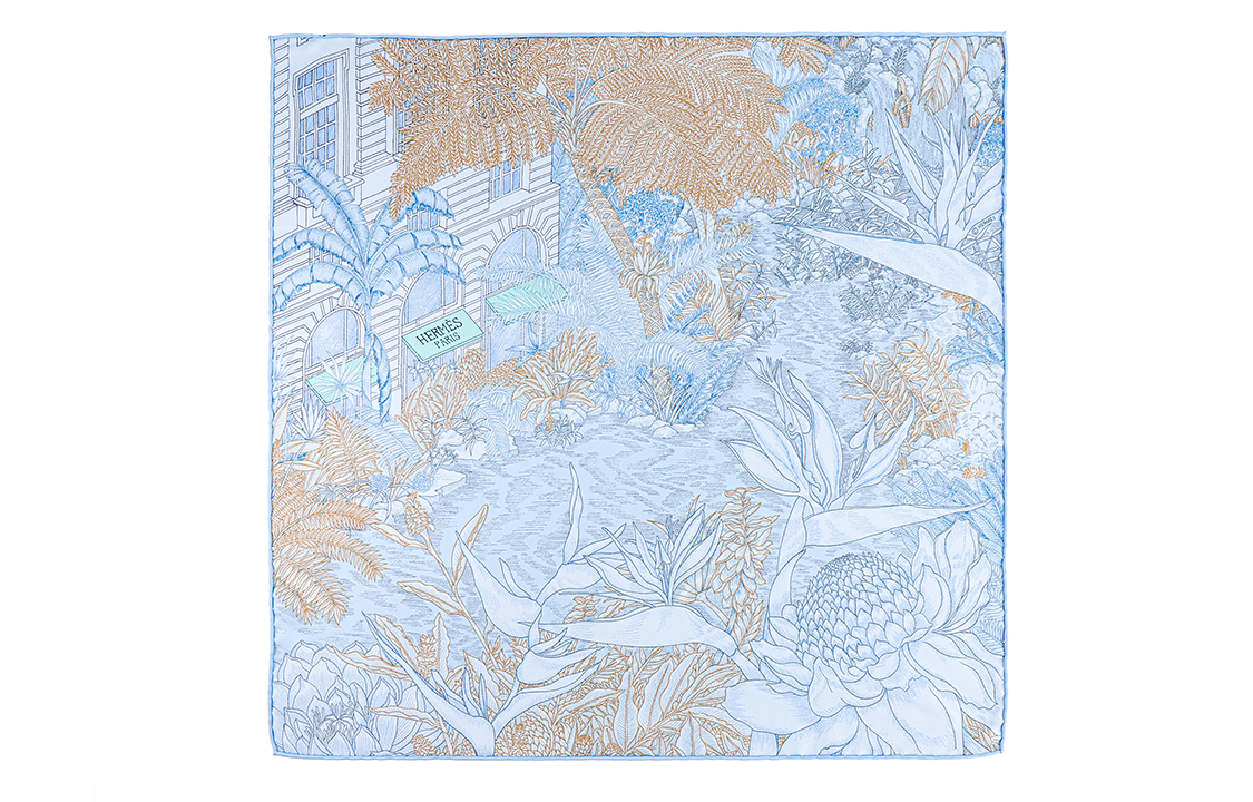 Order (Women) HERMES Silk Scarf  Fashion Casual Trend. H893991S 05