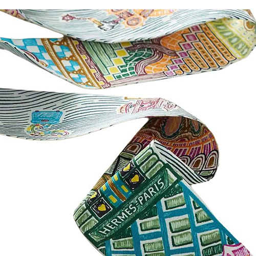 (Women) HERMES Silk Scarf for Women with Logo Design in Multiple Colors. H064011S 圖 3