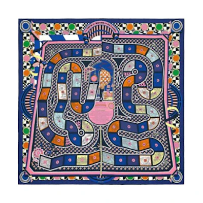 (Women) HERMES Silk Scarf Multi-Color Fashion Accessory for Women. H003177S 23