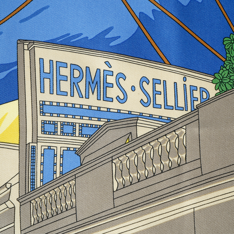 (Women) HERMES Silk Scarf Pink Pattern Design for Women. H004091Sv02 圖 4