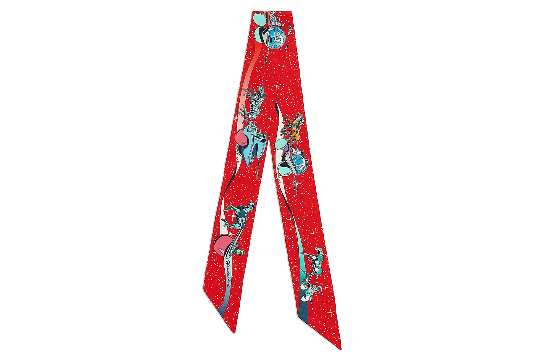 (Women) HERMES Silk Twill Scarf for Women - Red H063573S-07 圖 2