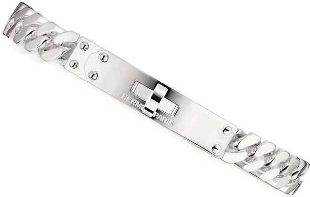 (W) HERMES Pulsera Minimalista Plateada Casual H120439B-00SH Order (W) HERMES Pulsera Minimalista Plateada Casual H120439B-00SH