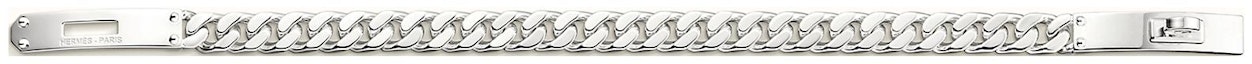 Lookbook (W) HERMES Pulsera Minimalista Plateada Casual H120439B-00SH