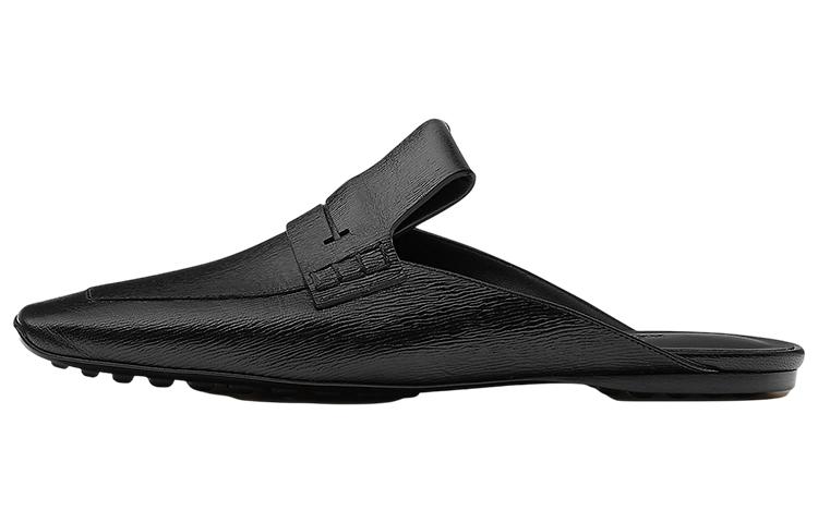 Buy HERMES 愛馬仕 時尚平底涼拖 女款 黑色