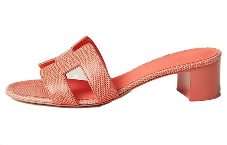 (W) HERMES Slide Sandal 'Orange'