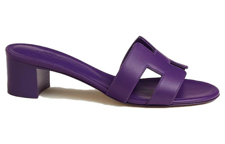 (W) HERMES Slide Sandal 'Purple' 圖 2